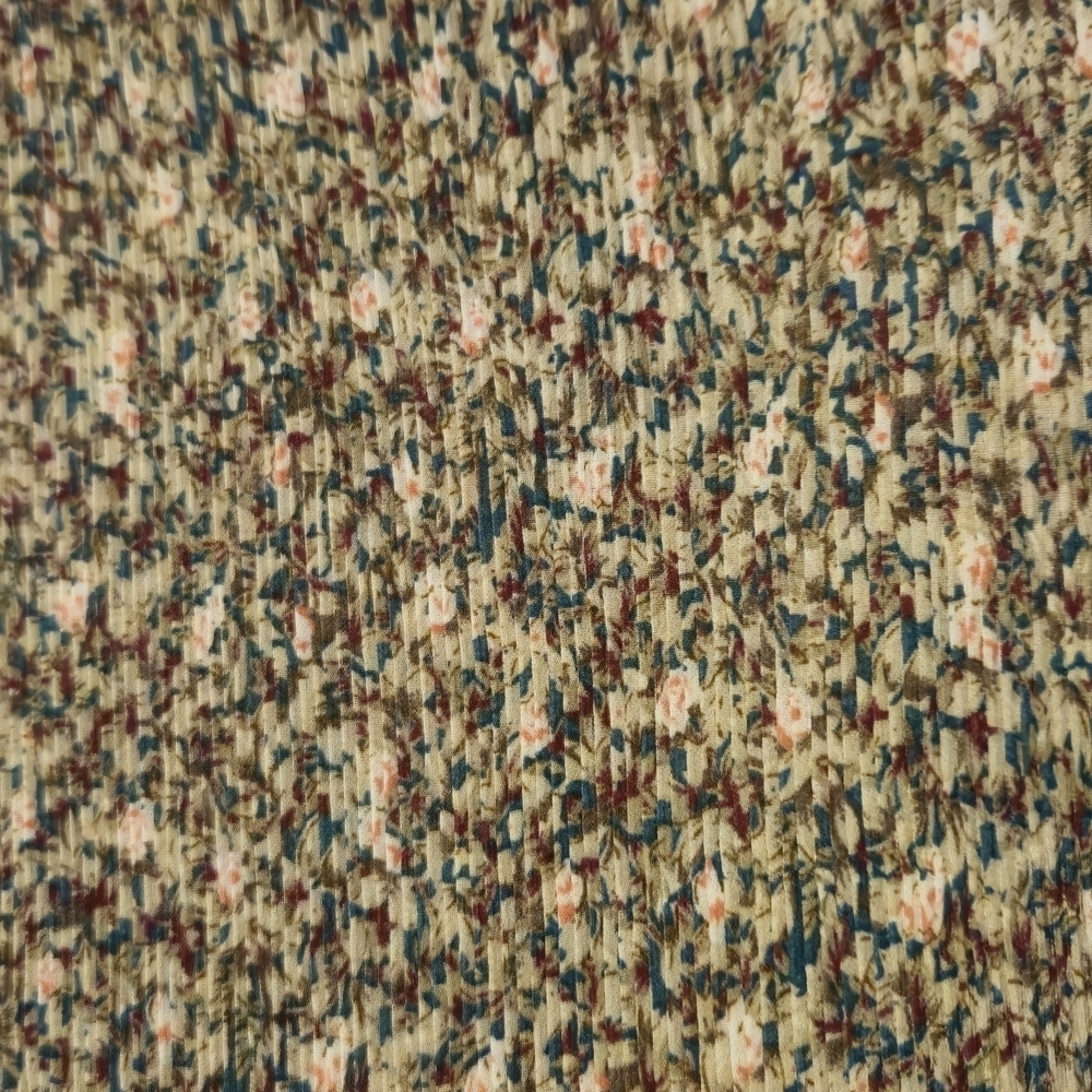 Lush Multicolor Floral Fabric - Picture 2 of 4
